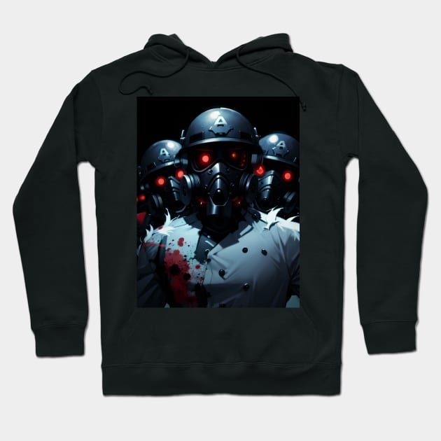 Zombie SWAT team Hoodie by Glenbobagins